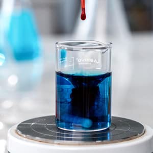 Low Form Graduated Glass Beaker Set, Each 1 PC of Vol.500ml,1000ml,2000ml,3.3 Borosilicate Glass Beakers, IN-BKLS01 - size: Each 1PC of 500mL 1L 2L