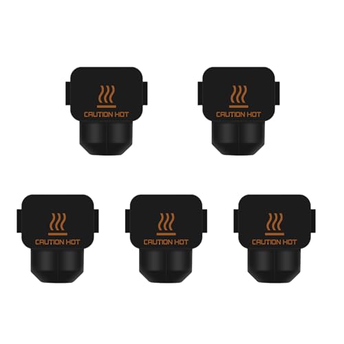 5PCS Silicone Socks for A1, 3D Printer High Temperature Resistance Hotend Nozzle Silicone Socks Cover for Bambu Lab A1/A1 Mini - style: A1