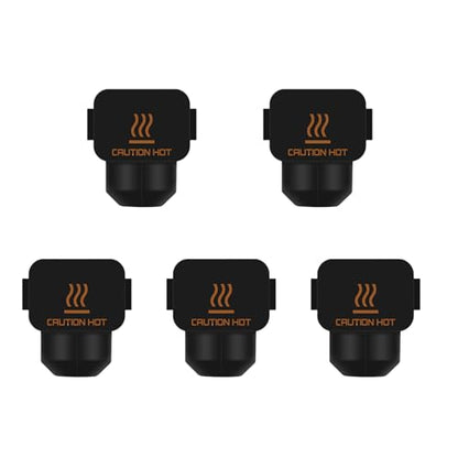 5PCS Silicone Socks for A1, 3D Printer High Temperature Resistance Hotend Nozzle Silicone Socks Cover for Bambu Lab A1/A1 Mini - style: A1