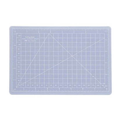 A5 Translucent Cutting Board – Self-Healing Craft Mat for Quilting, Rubber Stamp & Model Making, Non-Slip Non-Reflective Surface(S) - size: 8.7"L x 5.9"W