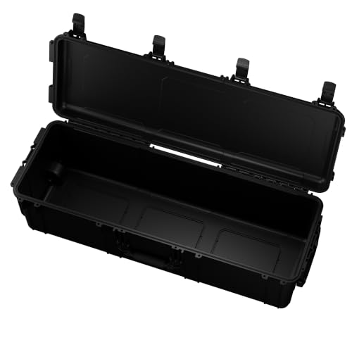 Condition 1 45" Empty Waterproof Hard Case with Wheels, Black - style: Empty Case