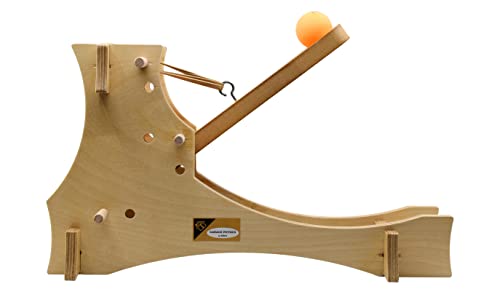 EISCO High Power Catapult Kit - Build Yourself - STEM Learning - Comes Explore Force, Acceleration, Hooke's Law & More - Garage Physics
