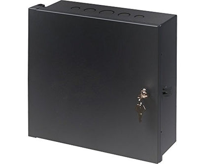 Arlington Industries EB1212BL-1 Electronic Equipment Enclosure Box (Pack of 1), 12" x 12" x 4", Black - style: 12" x 12" x 4" (Black)