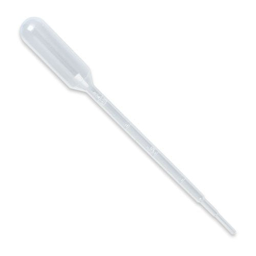 1.0ml Graduated Transfer Pipettes, Cap. 5ml, 1/4ml Grads, 500pk, Karter Scientific 206I1 (Case of 5000) - size: 1ml, style: Pack of 5000