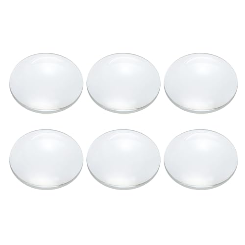 PATIKIL Concave Lens 60mm Focal Length 40mm (1.6") Diameter Round Set White - size: 1.6inch