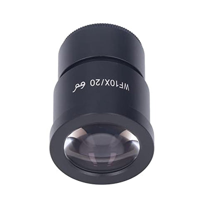 Microscope Lens Laboratory Wf10X Eyepiece 20 Wf10X 20 Wide Angle High Eye 30Mm Body Eyecup Lenses