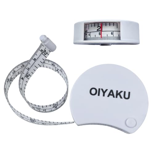 Body Measurement Tape Measure Fitness Tracking Tools Sewing Ruler 60" - color: white