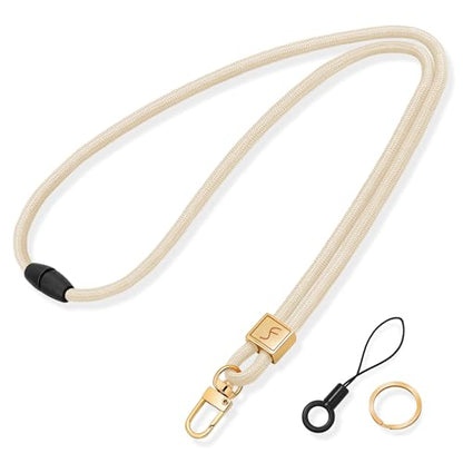 Fishent Lanyard, Cute Neck Lanyards for Keys ID Badges Holder, Keychain Key Teacher Lanyard with Safety Breakaway Buckle for Women Men, Starlight - color: Starlight
