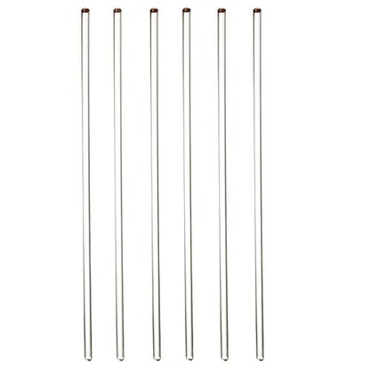 Glass Measuring Low Form Beaker Set 50ml 100ml 250ml Thick Glass Graduated Measuring Cylinder Set 5ml 10ml 50ml 100ml Glass Stirring Rod 12" Long