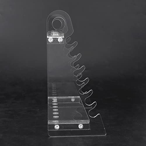 Organic Glass Trapezoid Pipette Holder - Durable Multi-Pipette Rack with 1.5cm Hole Diameter, User-Friendly Design for Lab Experiments