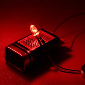 DiCUNO 120Pcs (6 Colors × 20Pcs) 5MM Pre Wired 12V LED Diodes, 9.4" Lead - color: 6 Colors