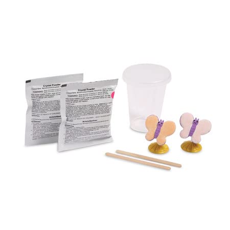 MindWare Sparkle Formations Crystal Butterflies Science Kit with Crystal