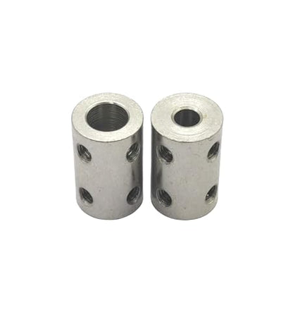 5Pcs 5mm to 8mm Bore Rigid Coupling Set,Steel Rigid Motor Shaft Coupler Adapter with Screws for CNC Machine 3D Printer RC Motor Accessories and DIY - size: 5mm to 8mm