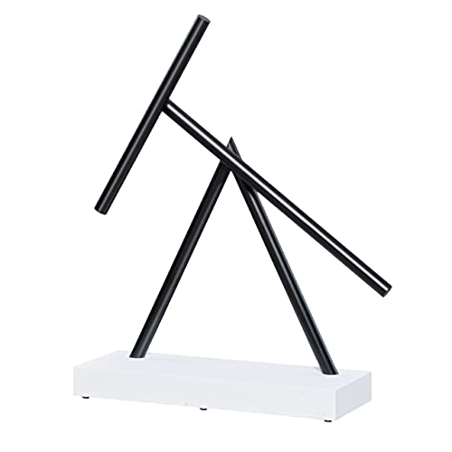 Kinetic Energy Sculpture - Desktop Toy Version (White/Black)