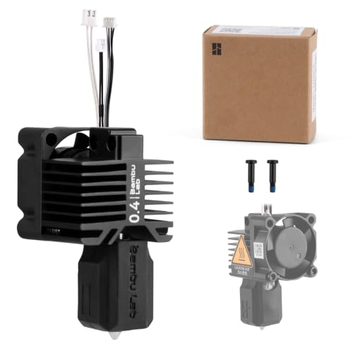 for Bamboo Lab X1, X1C Hotend,Complete Hardened Steel 0.4mm Nozzle - style: 0.4mm X1 series Hotend Hardened Steel
