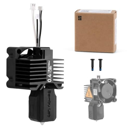 for Bamboo Lab X1, X1C Hotend,Complete Hardened Steel 0.4mm Nozzle - style: 0.4mm X1 series Hotend Hardened Steel