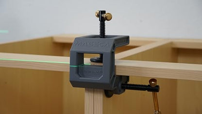 Massca Dual Action Case Clamp – Frameless Cabinet Clamp for 3D Alignment, Cabinet Installation Tool for Kitchen & Bath Cabinets, Commercial Casework, Closets & Garage Systems, Woodworking Clamp