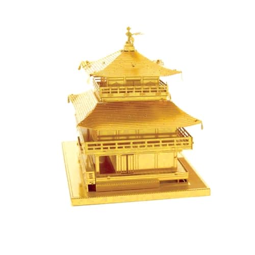 Metal Earth Gold Kinkaku-ji 3D Metal Model Kit Fascinations