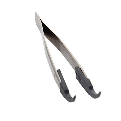Utoolmart 3 pcs ESD-7A Precision Anti-Static Carbon Fiber Tweezers Stainless Steel Tweezers for Craft Jewelry Electronics - color: 3pcs, size: ESD-7A