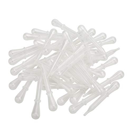 100Pcs 1.5ML Pipette Eyedroppers for Liquid Transfer