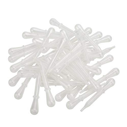 100Pcs 1.5ML Pipette Eyedroppers for Liquid Transfer
