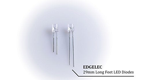100pcs 3mm RGB Slow Flashing LED Diodes Multicolor (White Lens,Colors Changed Automatically) Diffused Round Lens +100pcs Resistors (for DC 6-12V), Bulb Light Emitting Diode - color: [23] Rgb Slow Flashing / 100pcs, style: 3mm Constant Light