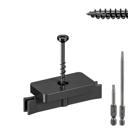 1000Pack Polymer Hidden Deck Fasteners for Composite Decking