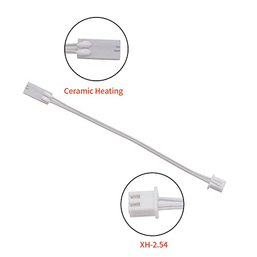 Creativity 500℃ High-Temperature Upgraded Hotend Kit, 24V Ceramic Heater Thermistor+ 2 Hotend Silicone Cover +1 Extra Hardened Steel Nozzle +1Extra Snap, for Lab X1 3D Printer - style: Lab - TZ - RMDZ - JRB