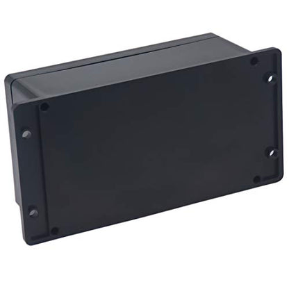 Project Box IP65 Waterproof Junction Box ABS Plastic Electrical Boxes DIY Electronic Project Case Power Enclosure with Fixed Ear 7.87 x 4.72 x 2.95 inch (200x120x75mm) - color: Black, size: 7.87"x4.72"x2.95"
