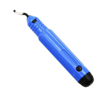 1Pc Blue Stainless Steel NB1100 Deburring Tool Kit Precision Edge Burr Removal on Copper,Iron, Brass,and PVC Plumbing Pipes,3D Printing Plastics,Resin Art,Metal Work,Deburring Cutters Cutting Tools