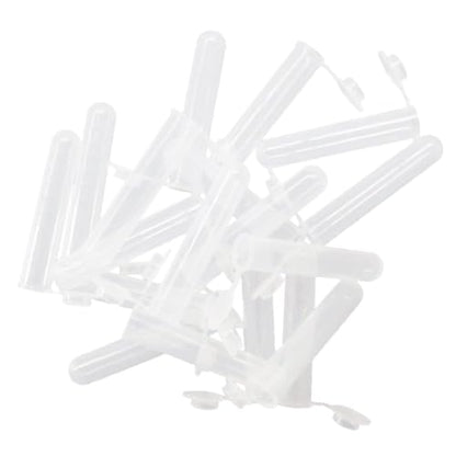 50pcs 10ml Centrifuge Tubes Clear Plastic Vials EP Lab Vials - style: 50pcs 10ml