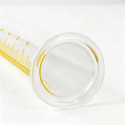 7'' Capacity Rain Gauge Replacement Tube Glass, 2 Pcs - color: Yellow-2 PCS