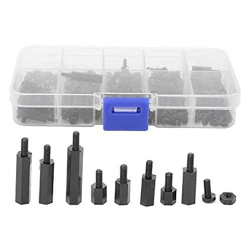 140Pcs Round Screw Kit M2.5 Nylon Screw Nuts