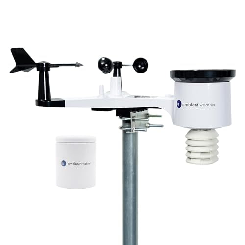 Ambient Weather WS-1553-IP Smart Wireless Weather Station with Remote Monitoring and Alerts - style: IP Module + Array