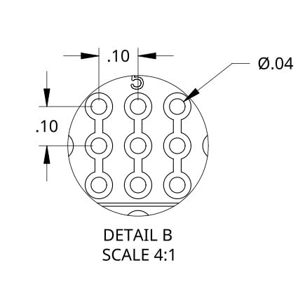 Double Sided ENIG Protoboard, Solderable Breadboard, Electronic Circuit Board for DIY Prototype Circuit, FR4, Plated Through Hole Solder Prototype Board, ST-PROTO-1-8 (1" x 8") - style: 1" x 8"