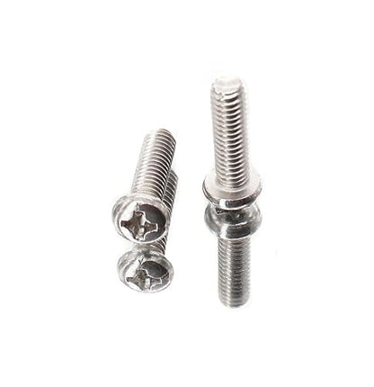 cSeao 100pcs M2 x 25mm Pan Head Phillips Drive Machine Screws 304 Stainless Steel - size: M2 x 25mm 100pcs