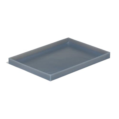 PIG Poly Utility Tray | Plastic Tray | 0.5 Gallon Sump Capacity | 10.75" W x 15" L x 1" H | Gray | PMB30610 - size: 10.8" x 1" x 15"