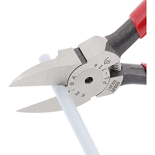 Keiba PL-726 Plastic Nipper, Flat Blade Shape, 5.9 inches (150 mm) - style: Flat blade