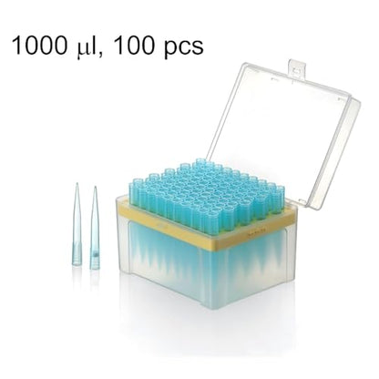Laboratory Universal Pipette Tips Set with Racks: 10 μl, 200 μl and 1000 μl