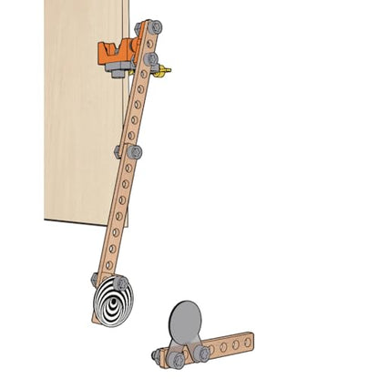 Hape Junior Inventor Optical Science Lab | 53 Piece STEAM Wooden Playset, Experiments & Reactions Science Kit for Kids 4+ Years (E3034A)