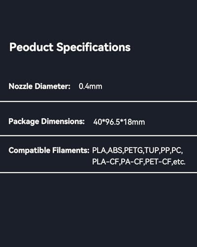 Creality Official K2 Plus Nozzles, 0.4mm 1PCS Unicorn Quick-Swap 3D Printer Nozzle Kit, Copper Alloy and Hardened Steel Nozzle Suitable for Creality K2 Plus, K2, Creality Hi Combo - style: 1P-0.4