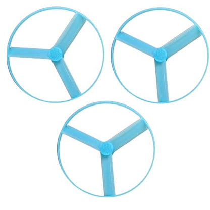3-Pack Fans Compatible with Snap Circuits 6SCM1F M1 Motor - color: Blue Glow