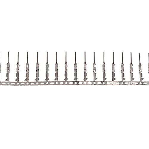 400Pcs 2.54mm Dupont Male Crimp Pin Terminal Kit - size: 400pcs male