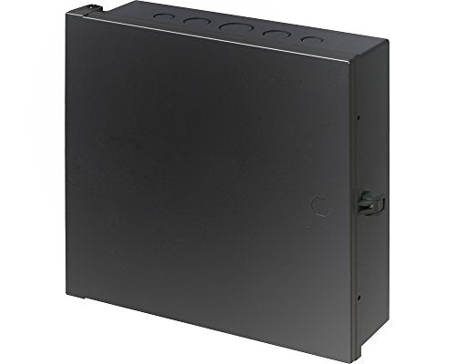 Arlington Industries EB1111BL-1 Electronic Equipment Enclosure Box (Pack of 1), 11" x 11" x 3.5", Black - style: 11" x 11" x 3.5" (Black)