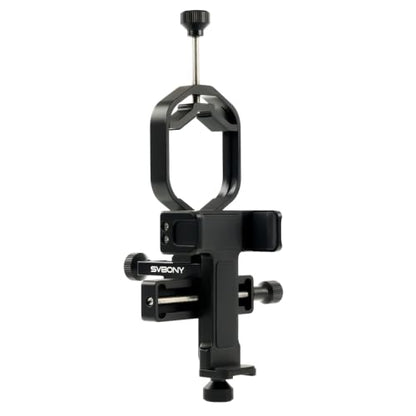 SVBONY SV214 Pro Telescope Phone Mount 3 Axis, Telescope Phone Adapter - size: Support 28 to 48mm