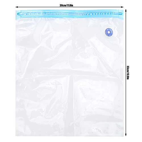 Shanrya Filament Storage Bag, 5pcs Vacuum Dryer for 3D Printer Filament, Plastic, Approx. 33 x 30cm / 13 x 11.8in, Includes Air Pump Extractor