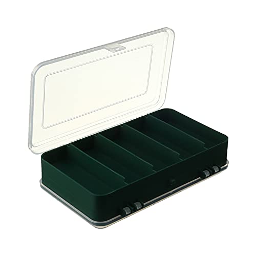 Utoolmart Tool Box,PP Compartment Storage Box,Organizer and Storage for Tools,Parts,Toys, Art,Translucent 6.3 x 1.7 inches 4 Pcs - size: G160 4pcs