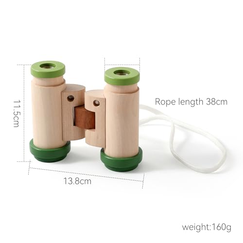 Binoculars for Kids Bird Watching|Hiking|Camping 4 5 6 7 8 Year Old Girl Boy Halloween Birthday Gifts Outdoor Learning Toy
