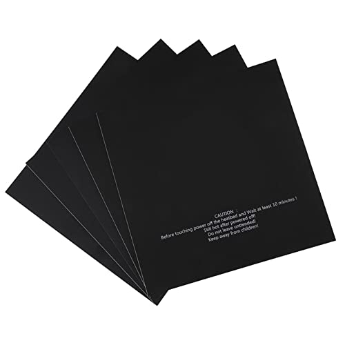 3D Printer Heated Bed Stickers 5 Pack 220mm