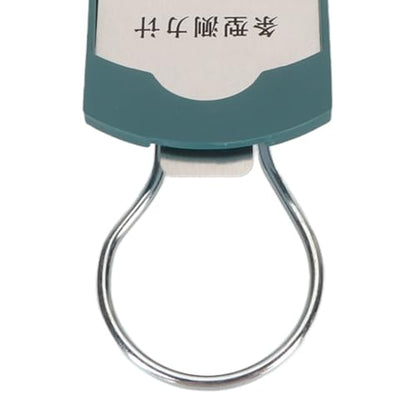 5N Spring Dynamometer, Premium Plastic Meter for Physics Mechanical Experiment with Adjustable Pointer and Scale Plate, Compact Lightweight Design